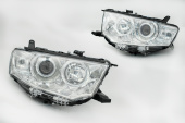�������� ��� Mitsubishi Pajero Sport (2008-2016) � bi-led ������� �V3 Pro X-LED