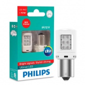    P21W Philips Ultinon LED RED (11498ULRX2)