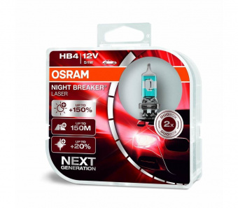   B4 Osram Night Breaker Laser DuoBox