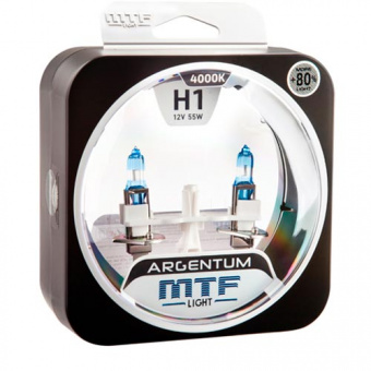 ���������� ����� H1 MTF Argentum +80% 12V 4000K